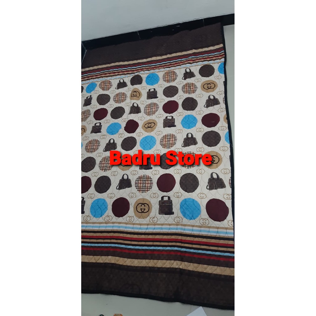 KASUR KARPET SURPET QUILTING  / KARPET LANTAI PREMIUM KUALITAS BAGUS SIZE JUMBO 130 x 200 CM