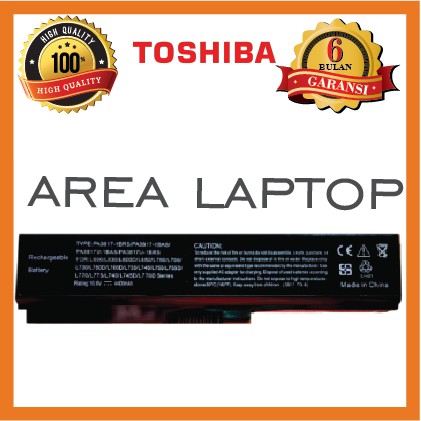 Baterai Toshiba L600 L745 L700 L730 L735 L740 L755 L770 L775 L750 L750D OEM