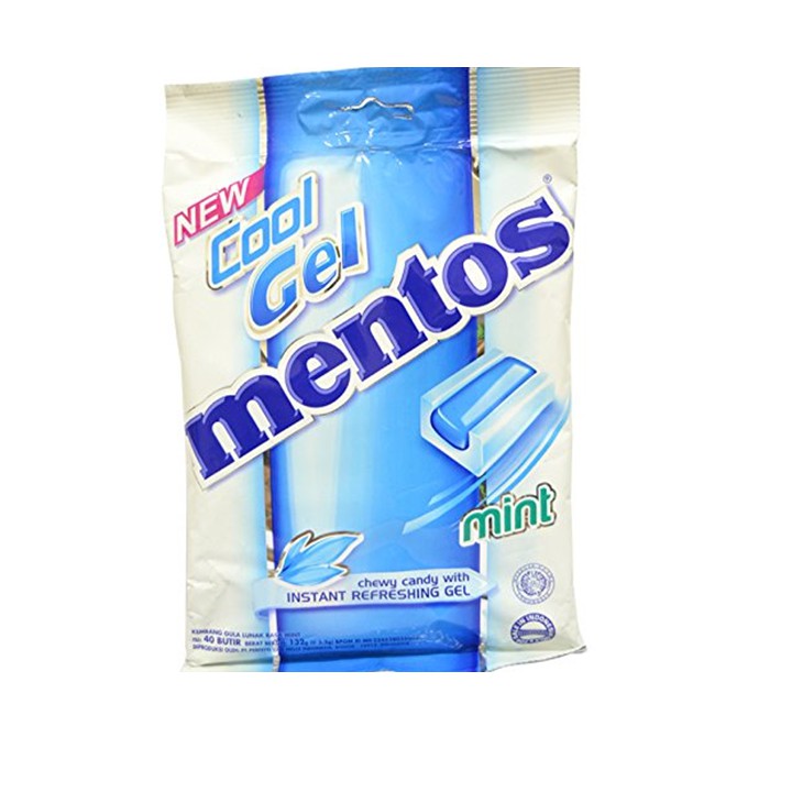 Mentos Permen Cool Gel Mint 132 gr