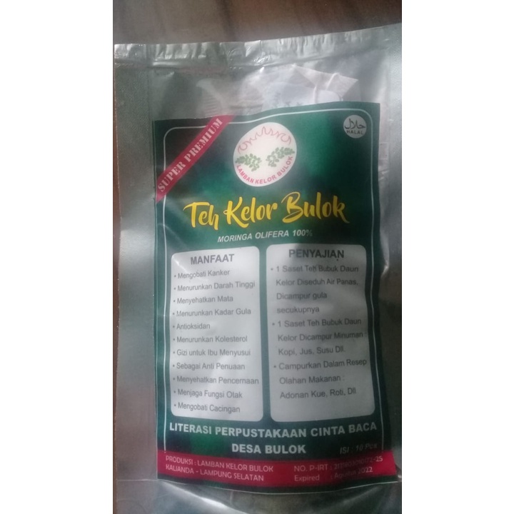 

Teh Herbal Asli Daun Kelor Moringa Oliefera Hikmah Sehat | Teh Daun Kelor Curah