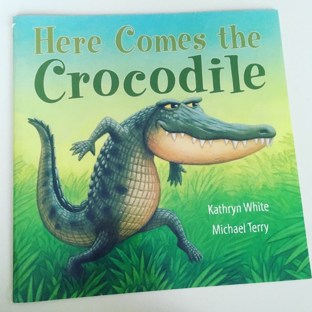 Here Comes The Crocodile Story Book Little Tiger Press