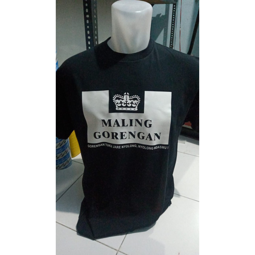  KAOS NSA  PREMIUM 7200 EDISI MALING GORENGAN Shopee Indonesia