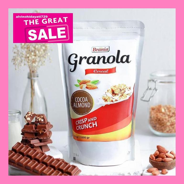 

Al04Nind Healthy Granola 500G Cocoa Almond, Crunchy! Indvvl03