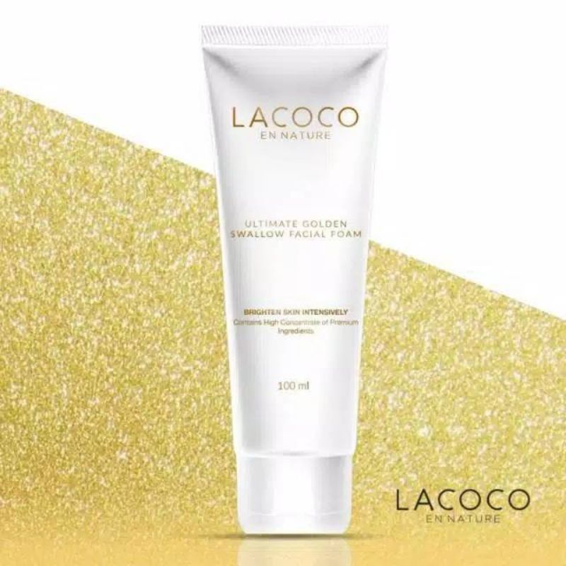 LACOCO EN NATURE ULTIMATE GOLDEN SWALLOW FACIAL FOAM 100ML