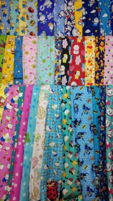 Katun meteran murah berkualitas 1m*120cm