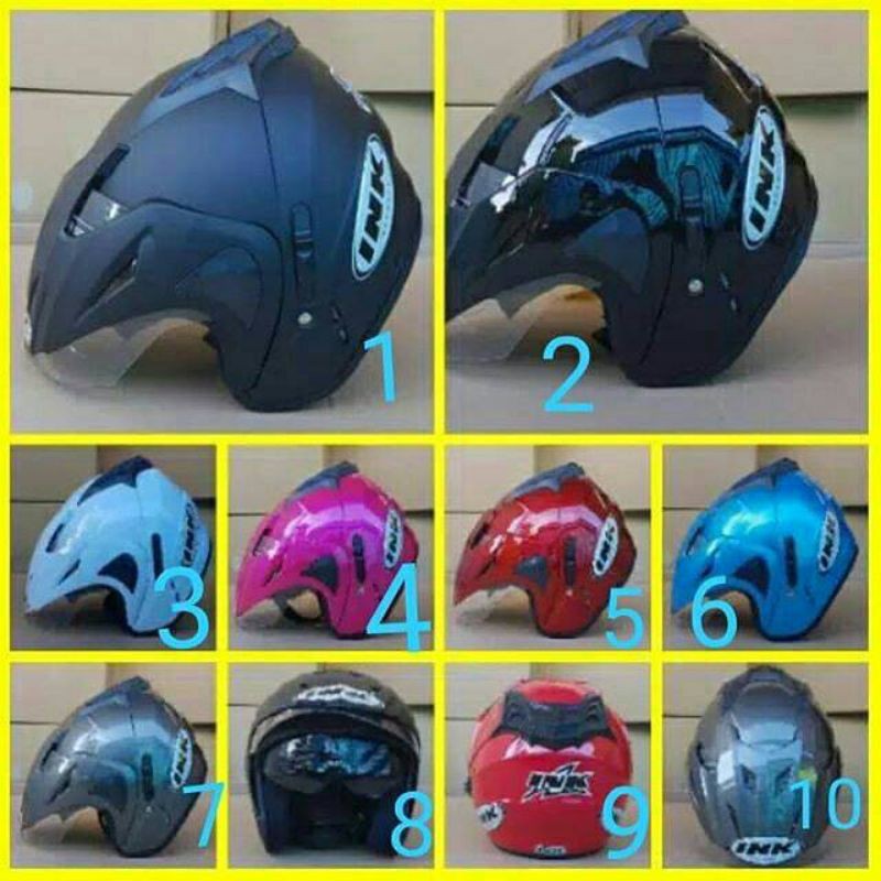 INK T1 DOUBLE VISOR SDH SNI EMBOSS