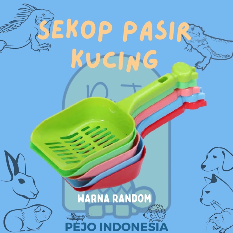 Sekop Scoop pasir kucing Serokan pasir kucing Cat Litter
