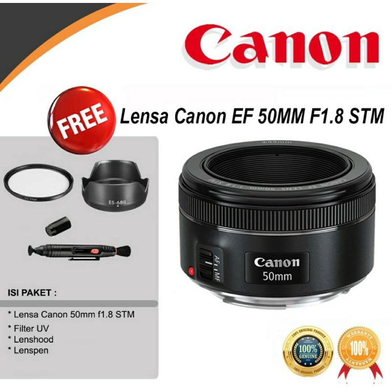 LENSA FIX CANON 50mm