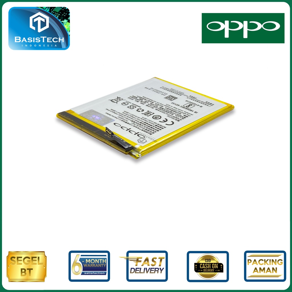 BATERAI OPPO R9s CPH1607 - BLP621 - ORI99