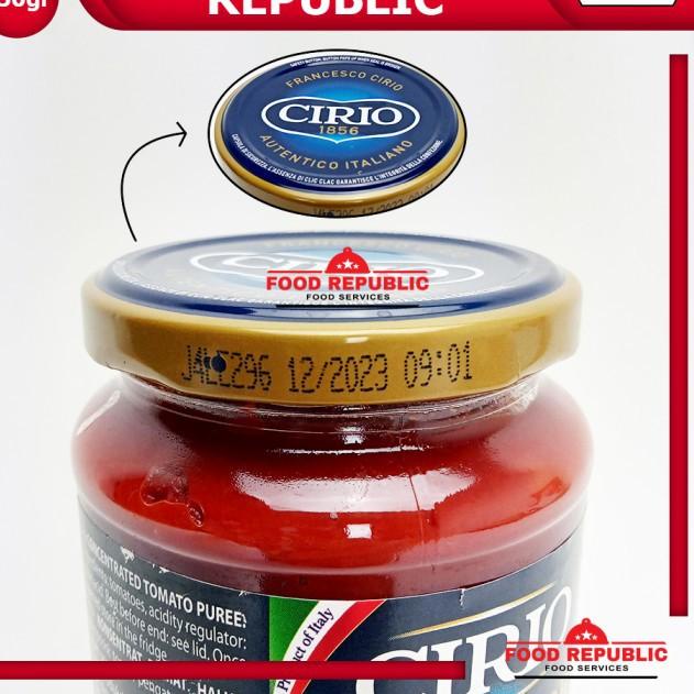 

kodeG1s6R--CIRIO SUPERCIRIO TOMATO PUREE 350 GR - TOMATO PASTE SAUS TOMAT PASTA