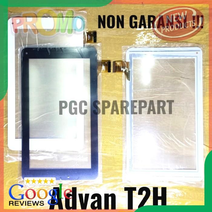 SPAREPART HP ORIGINAL TOUCHSCREEN TAB ADVAN T2H  TABLET ADVANCE LAYAR SENTUH TS TERLENGKAP