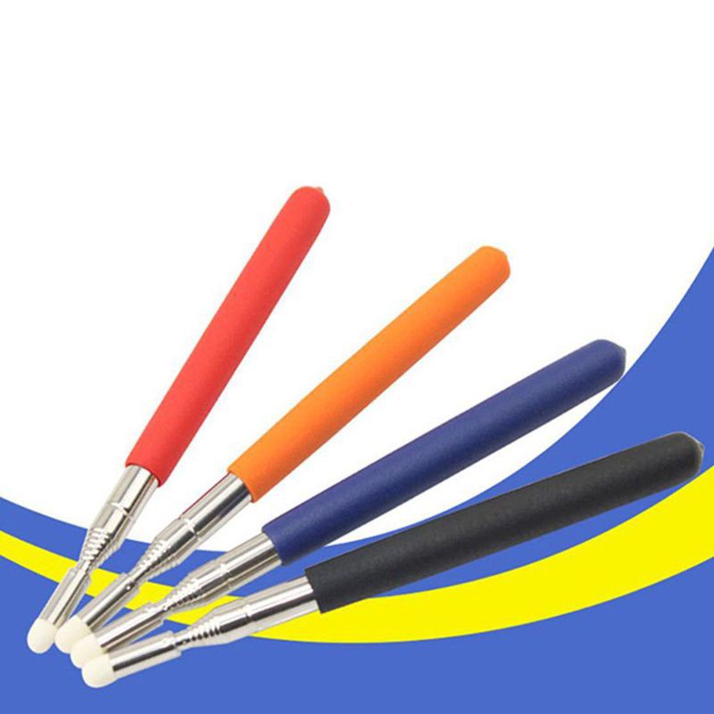 Cre Pen Pointer Teleskopik Bahan Stainless Steel Panjang 1m Untuk Guru