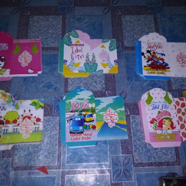 

50 PACK AMPLOP LEBARAN ISI 10/ PACK