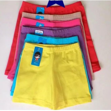 Celana Short Anak Cewek Lydyly LC 301 Polos | Celana Pendek Anak Perempuan |tty