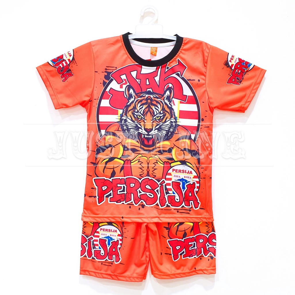 jersey baju bola persija  macan jakarta full printing