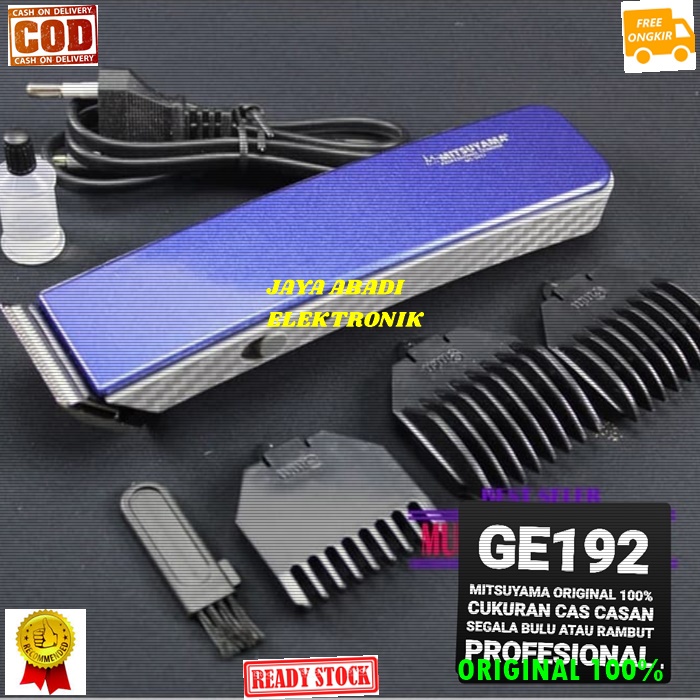 G192 ORIGINAL ALAT CUKUR RAMBUT BULU CUKURAN CAS CHARGER MESIN POTONG HAIR CUT PORTABLE CASAN BATERA