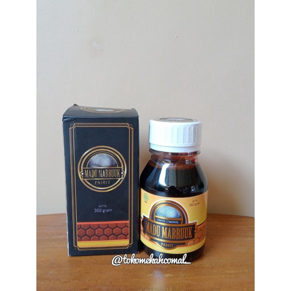 

Madu Mabruuk Pahit Madu Hitam 360gram | tokomekahcomal