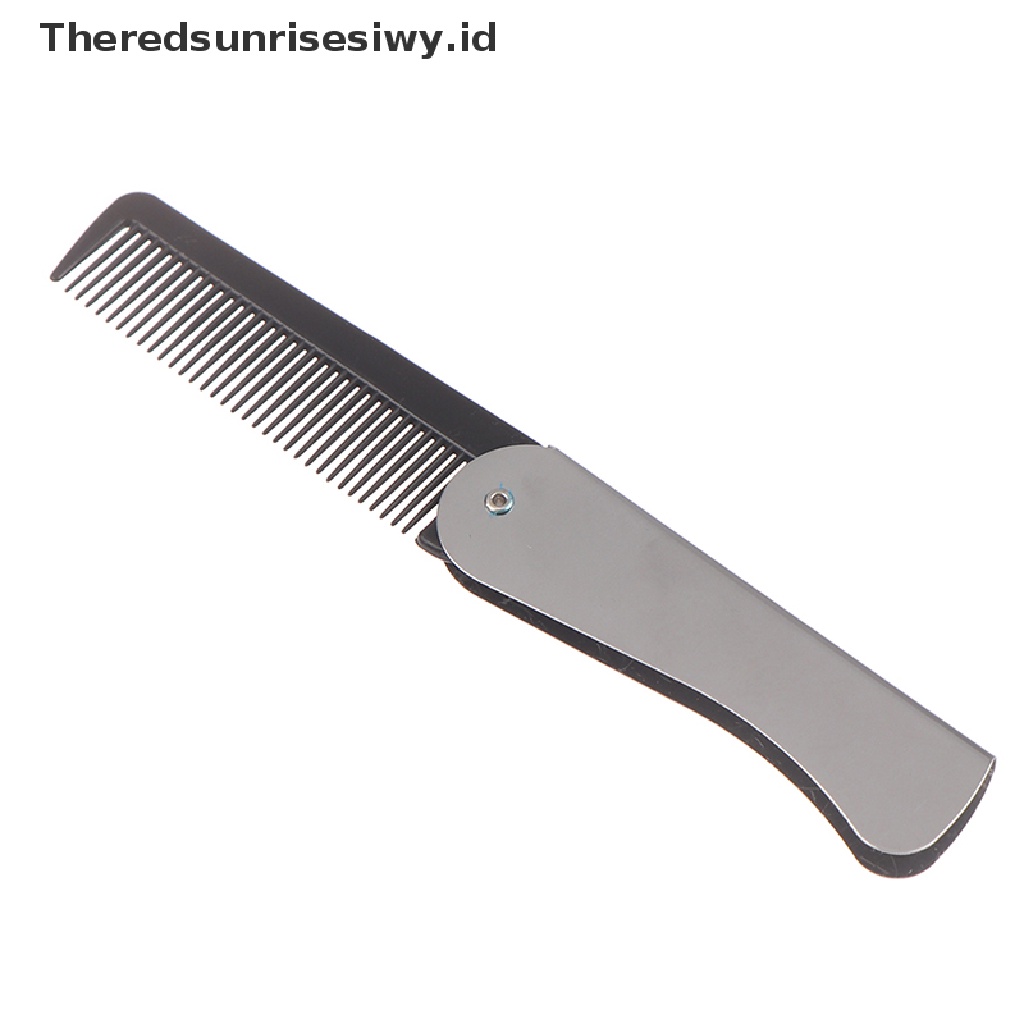 (Theredsunrisesiwy.Id) Sisir Lipat Portable Untuk Menata Rambut