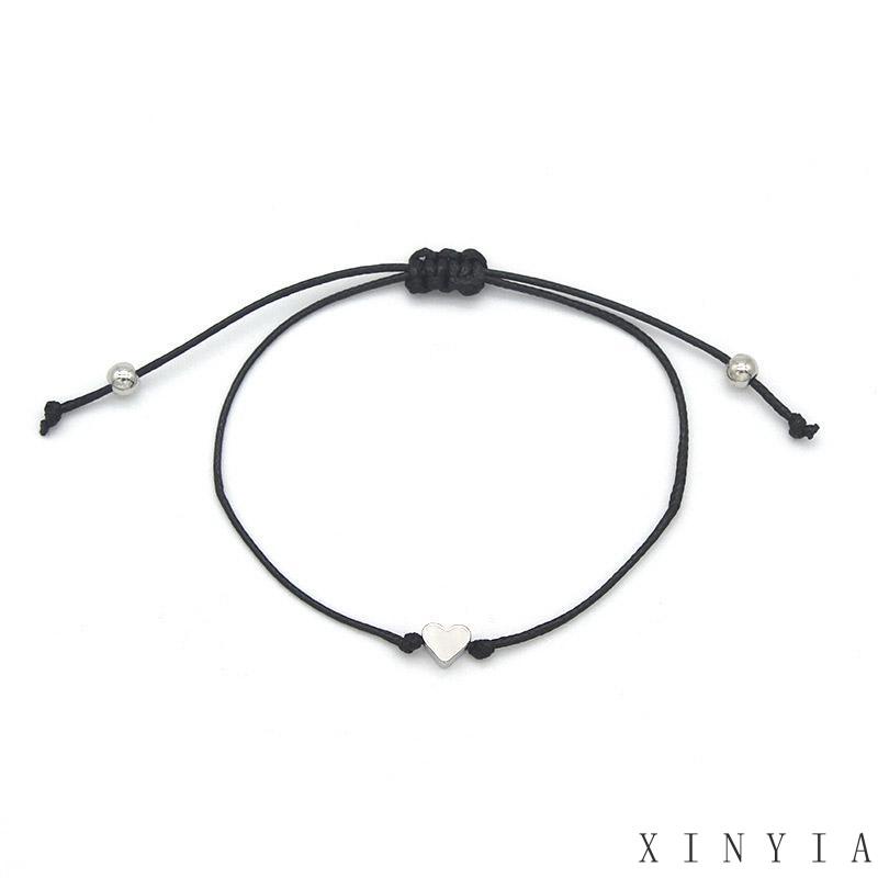 2pcs Gelang Tangan Pasangan / Pria / Wanita Warna Hitam / Putih