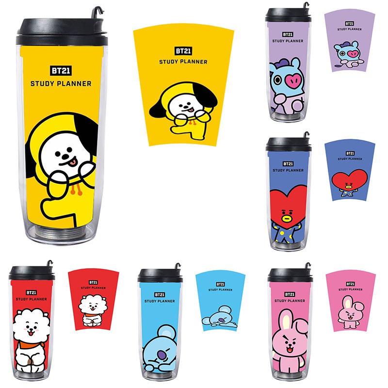 KPOP BTS bt21  Botol  Minum  chimmy Shopee Indonesia