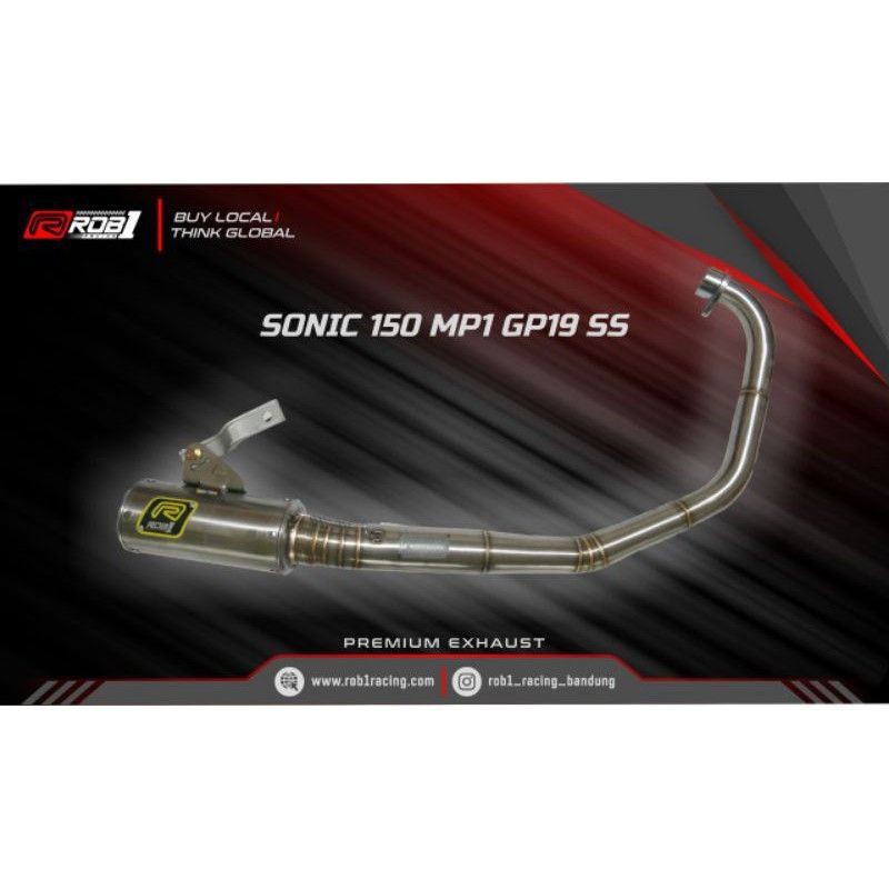 [COD] Knalpot Racing Sonic Rob1 Mp1 Gp19 Original