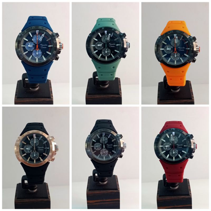 JAM TANGAN ALEXANDRE CHRISTIE 6566 MC ORIGINAL & GARANSI RESMI AC