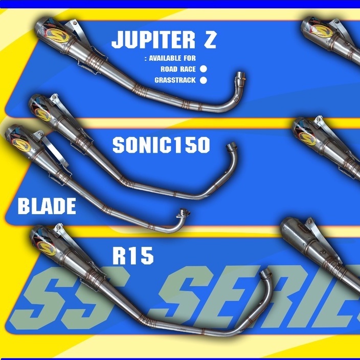 KNALPOT STAINLESS SND