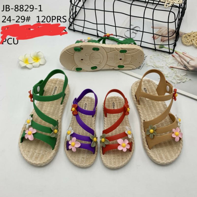 SANDAL ANAK PEREMPUAN /  SANDAL RANGKE TALI MEWAH TAHAN AIR