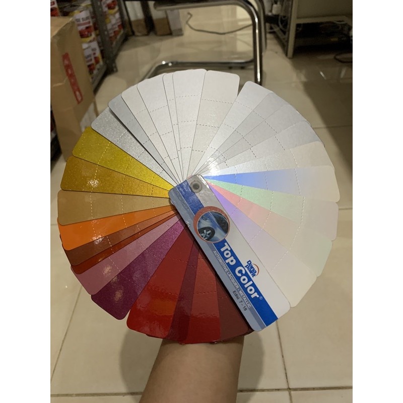 

kartu warna top color danapaint