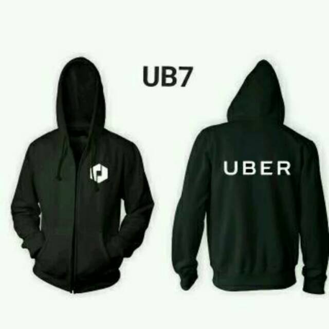 Jaket Zipper Uber UB7