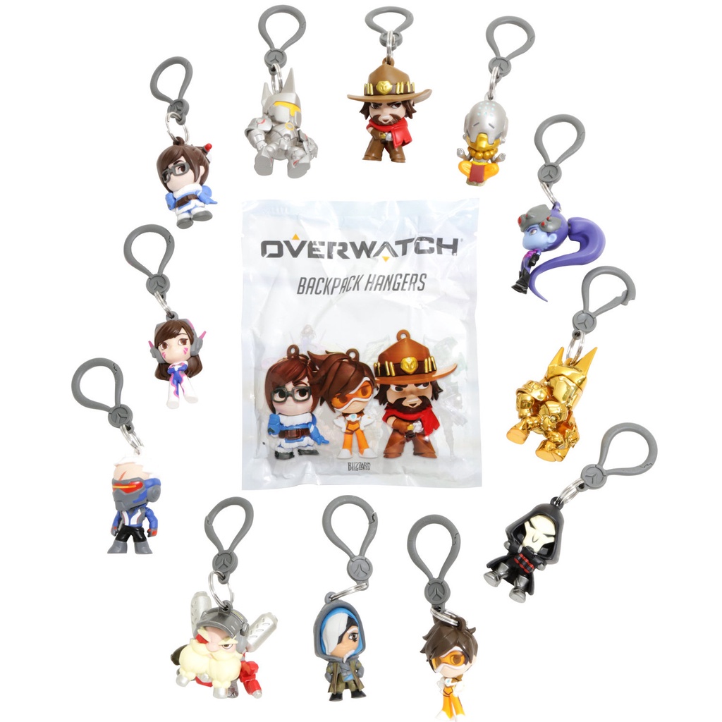 Gatcha! Figure Overwatch Backpack Hanger Blind Pack