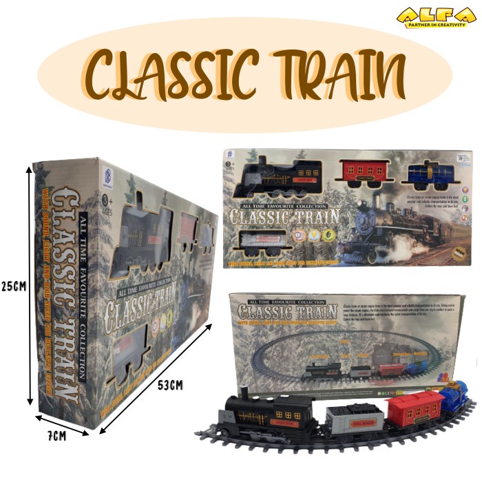 Toko Mainan ALFA Kereta Api Classic Train B/O BP9926