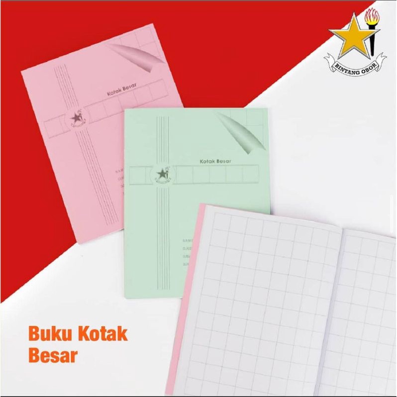 

buku kotak besar bintang obor isi 10