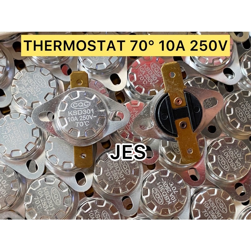 THERMOSTAT 70° 10A 250V