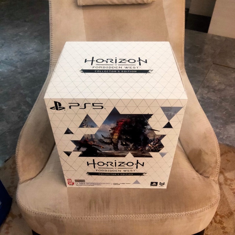 ps4 ps5 horizon forbidden west collector edition