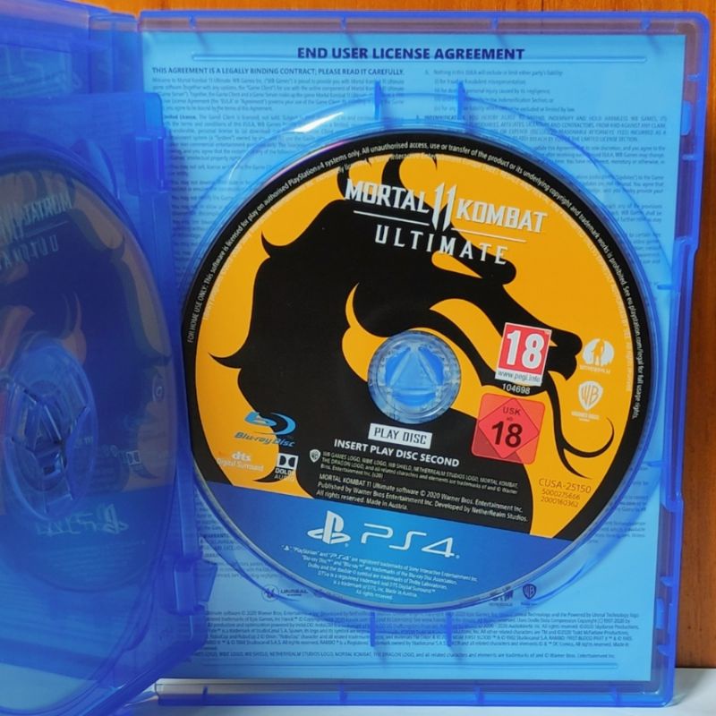 Mortal Kombat 11 Ultimate PS4 Kaset Mortalkombat 11 Ultimate Edition Playstation PS 4 5 PS4 PS5 CD BD Game Games MK11 Mortal kombat 11 ps4 ps5 mortalkombat11 xl reg region 3 asia ultimet edisi 11 x shaolin monk monks