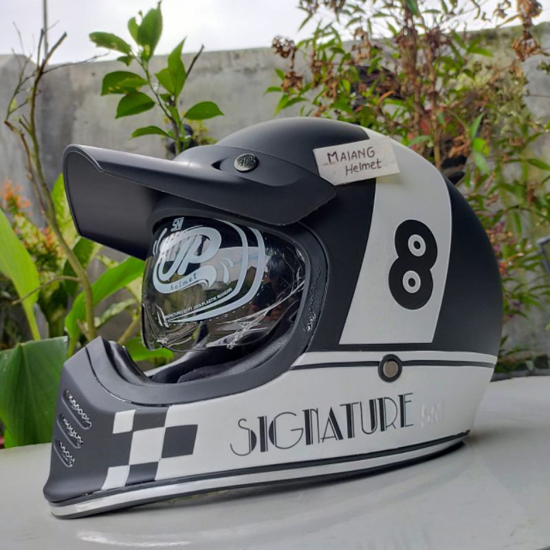 Helm Cakil JPX JP Signature SG 03 Black Doff