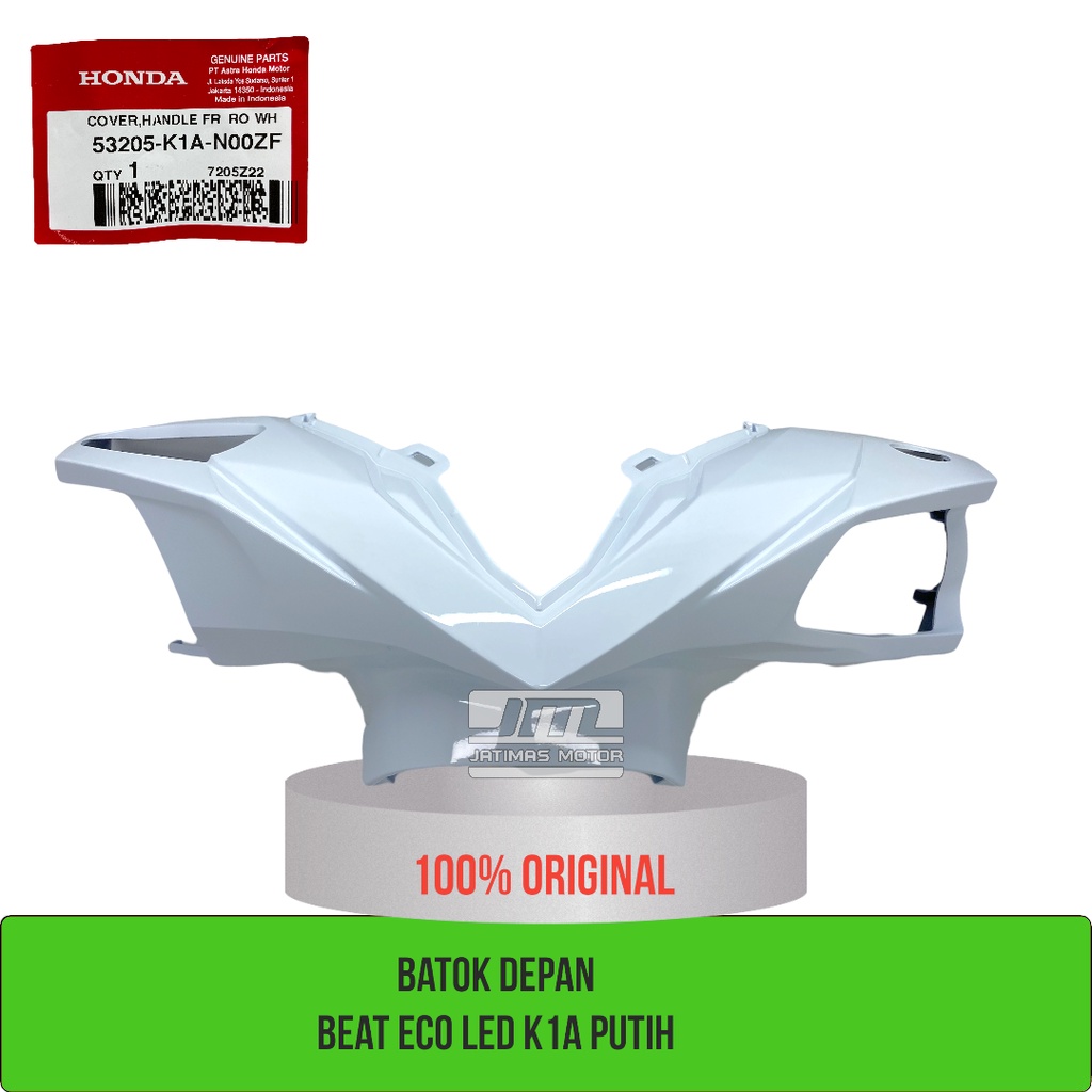 Cover handle batok depan beat led K1A putih 53205-K1A-N00ZF