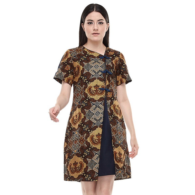 My Aksa Batik Wanita Dress Furing Srikandhi Arjuna