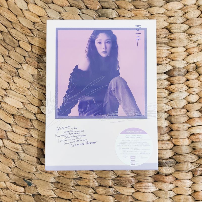 [ SEALED ] Taeyeon Album Voice Japan