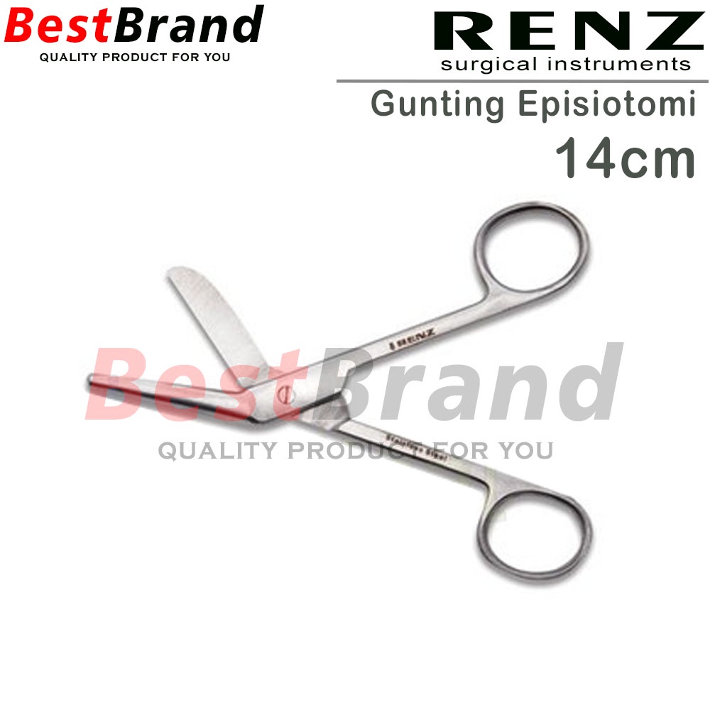 Jual Renz Gunting Operasi Episiotomi Episiotomy Episitomy 14 Cm Shopee Indonesia 