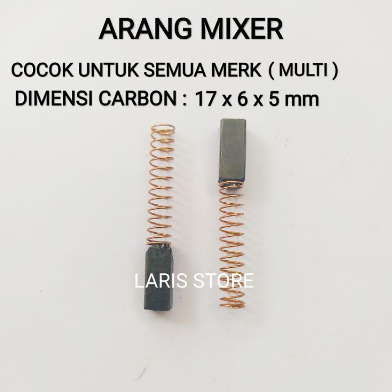 Arang Mixer Carbon Brush Dinamo Mixer Universal Semua Merk Multi