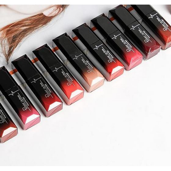 Pudaier Lipstick Cair Liquid Lipstick Matte Waterproof