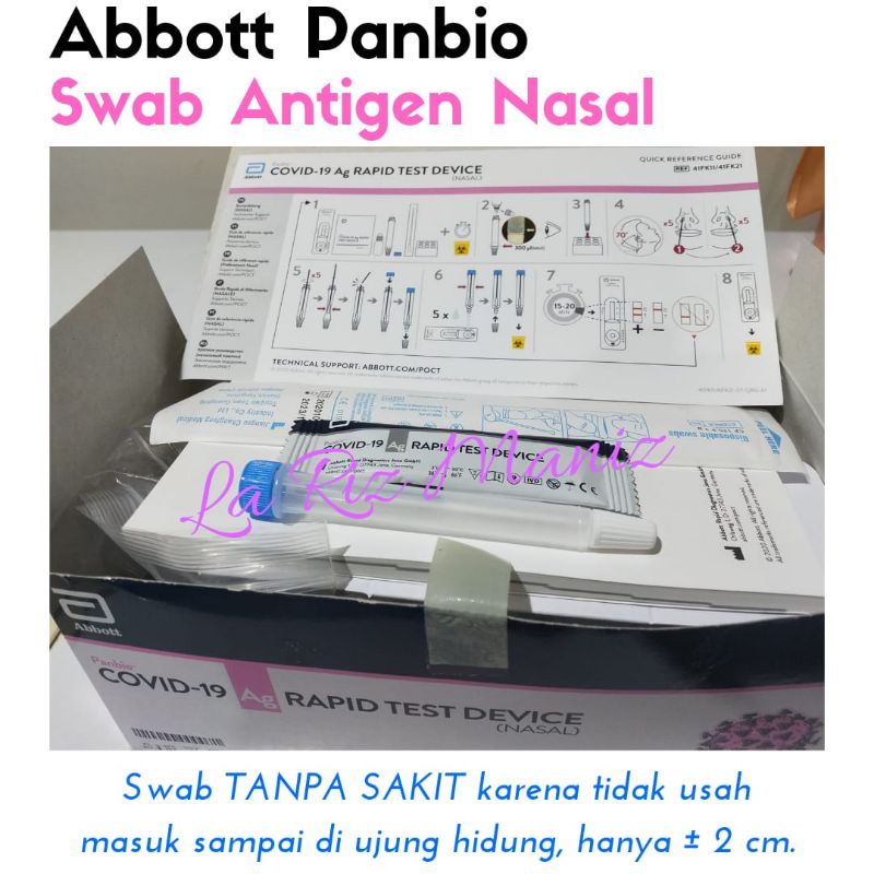 test swab antigen abbott nasal 1 pcs