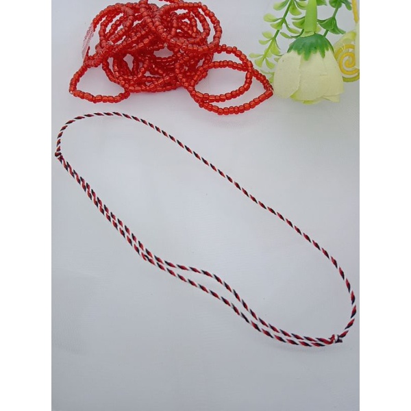 YASAFA GELANG MERJAN merah gelang bayi custom gelang set tali kendit pinggang telon-1pcs tali kendit