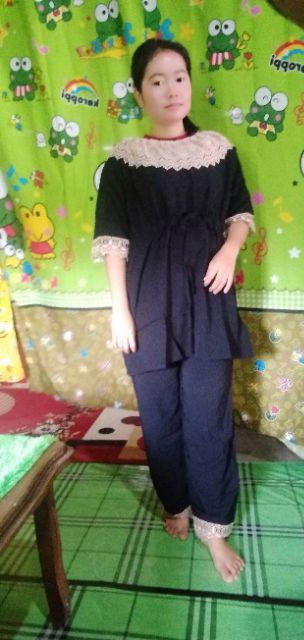 Maura Couple - Sania Ruffle Batik Couple Ori Ndoro Jowi Dnt Garansi Termurah Shopee -