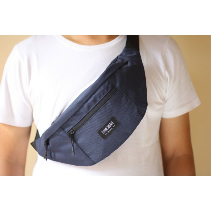 WAISTBAG LOOK BACK ORIGINAL KEREN MURAH BERKWALITAS