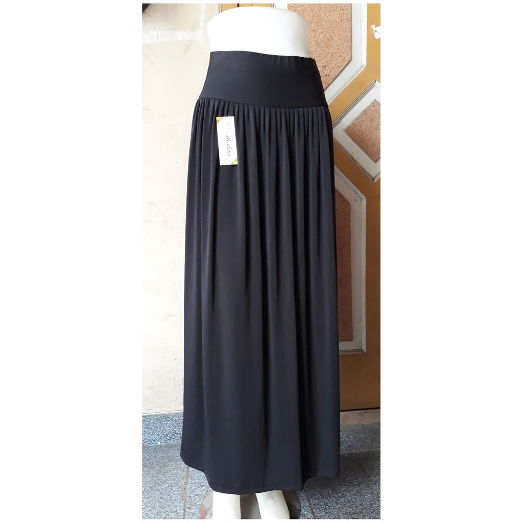 Rok Panjang Rempel | Rok Dewasa | Rok Polos | Rok Panjang Polos
