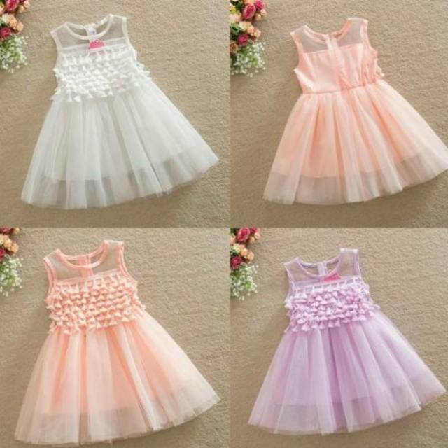 baju bayi/dress bayi/baju anak/dress anak/korea dress/korea baby dress/baju pesta bayi/baju tille