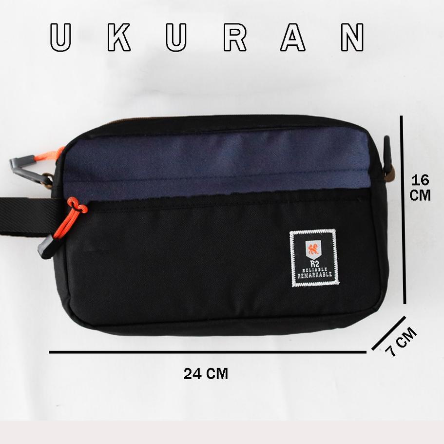 ↔ ANT PROJECT - R2 RELIABLE Tas Tangan Unisex COMBI - Tas Tangan Clutch Bag COMBI R2 い